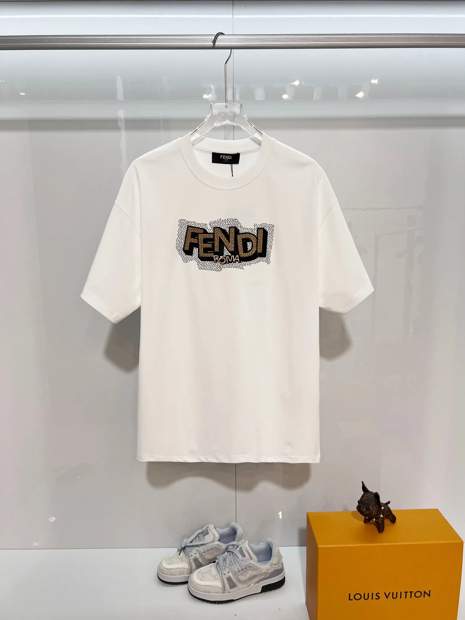 Fendi Short Sleeves Minimalist 4895