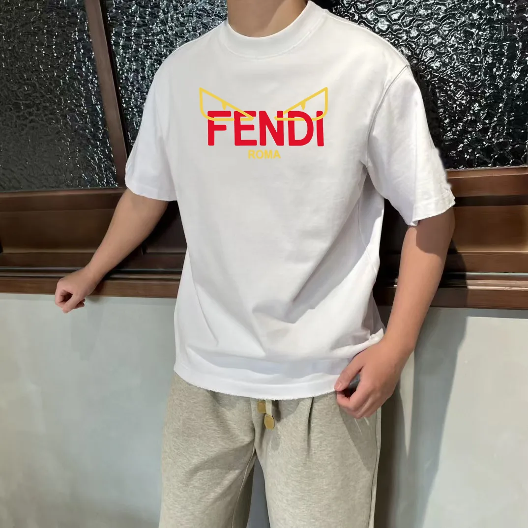 WaterResistant Fendi Short Sleeves 4849