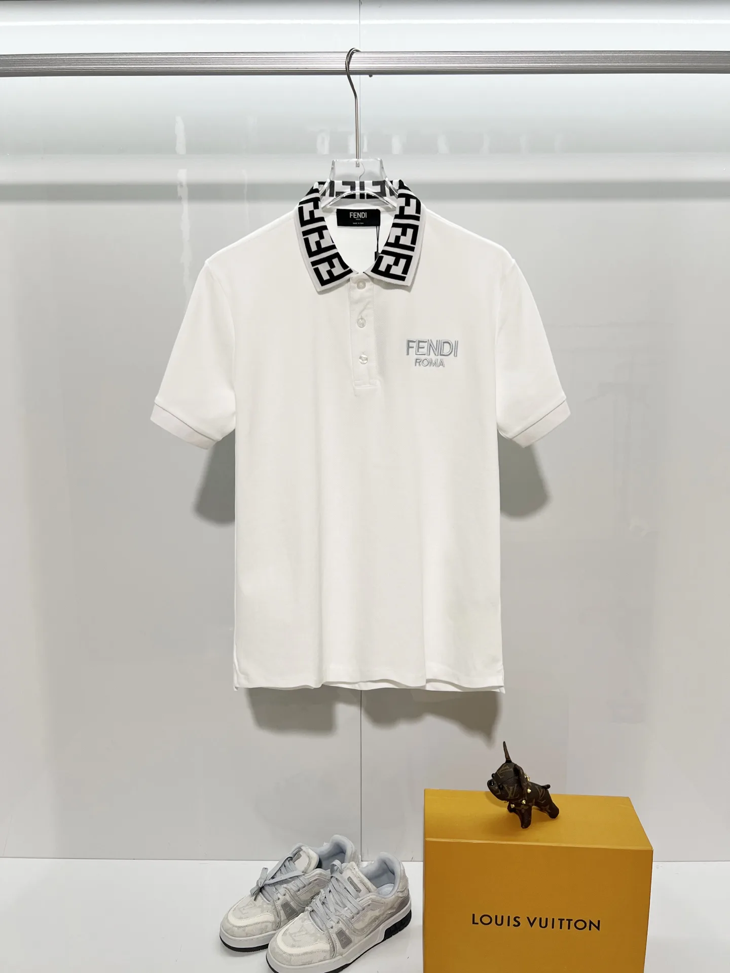 Fendi Short Sleeves Breathable 4904