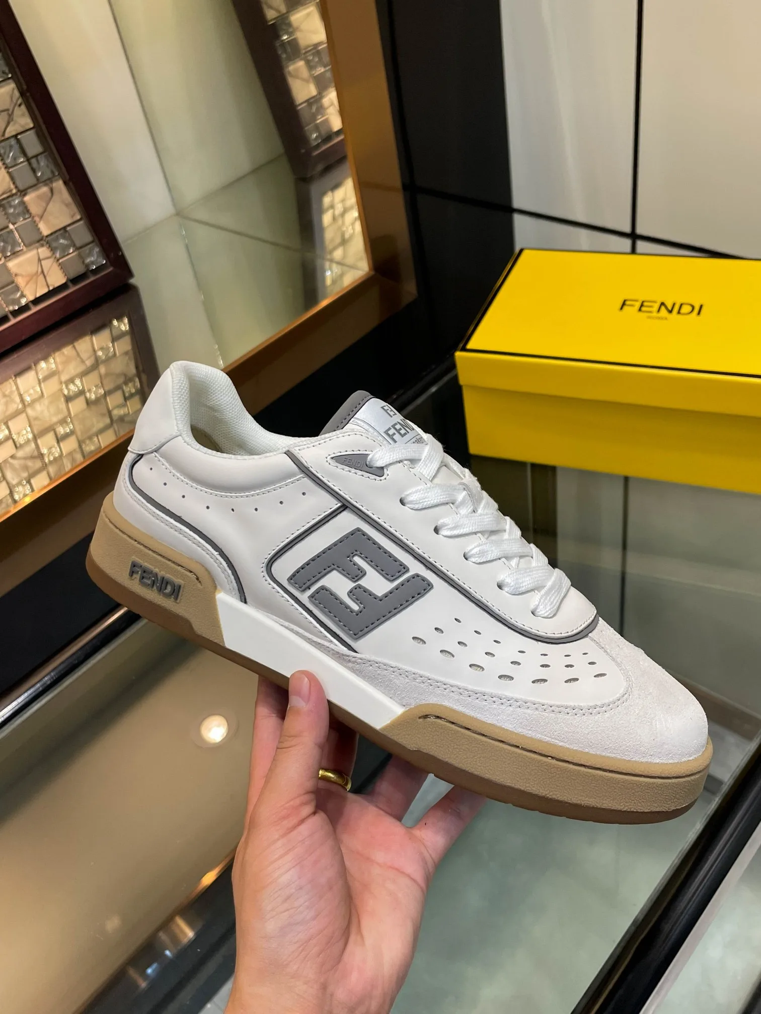 Tailored Fendi Sneakers 4946