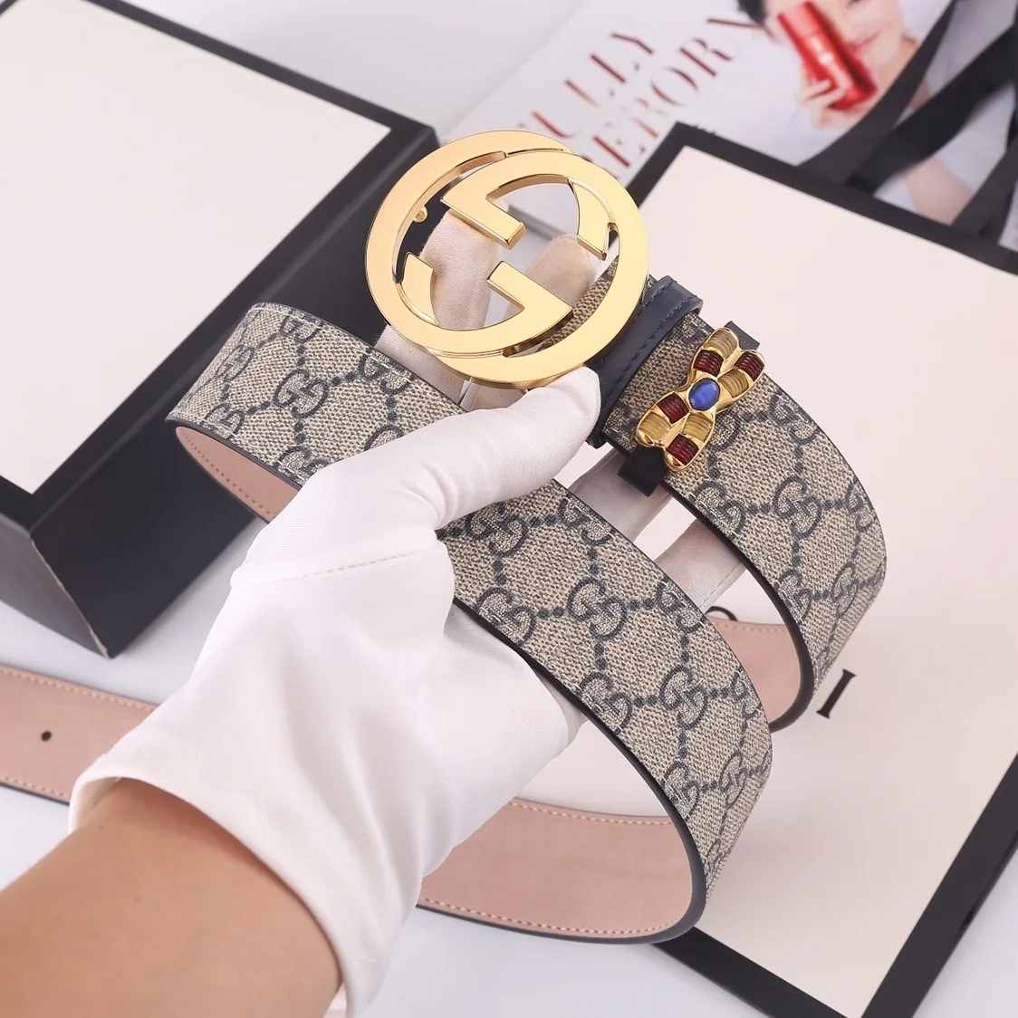 Colorful Gucci Belt 2691