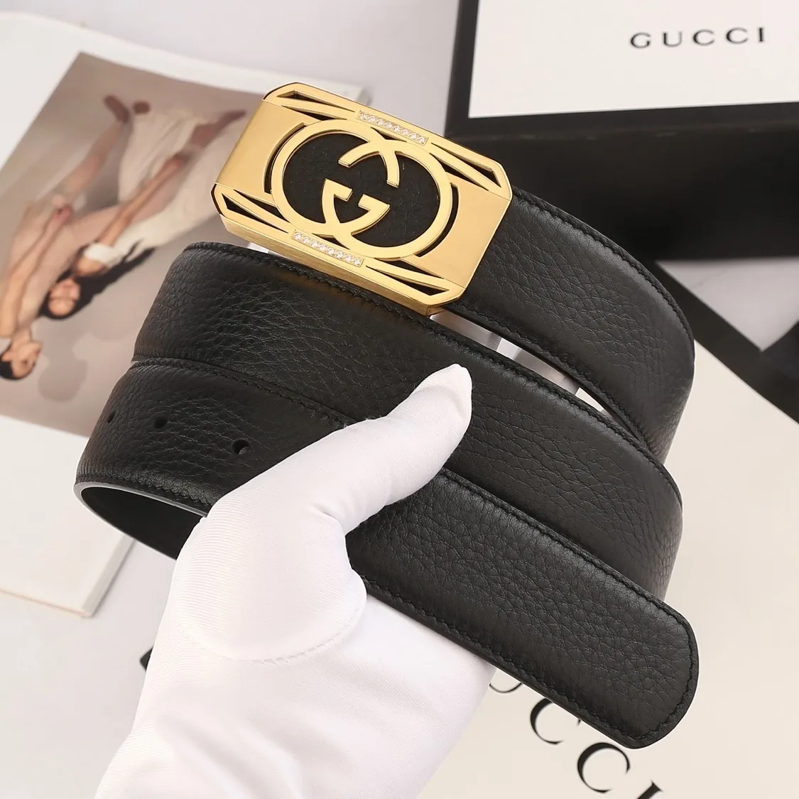 Breathable Gucci Belt 2729