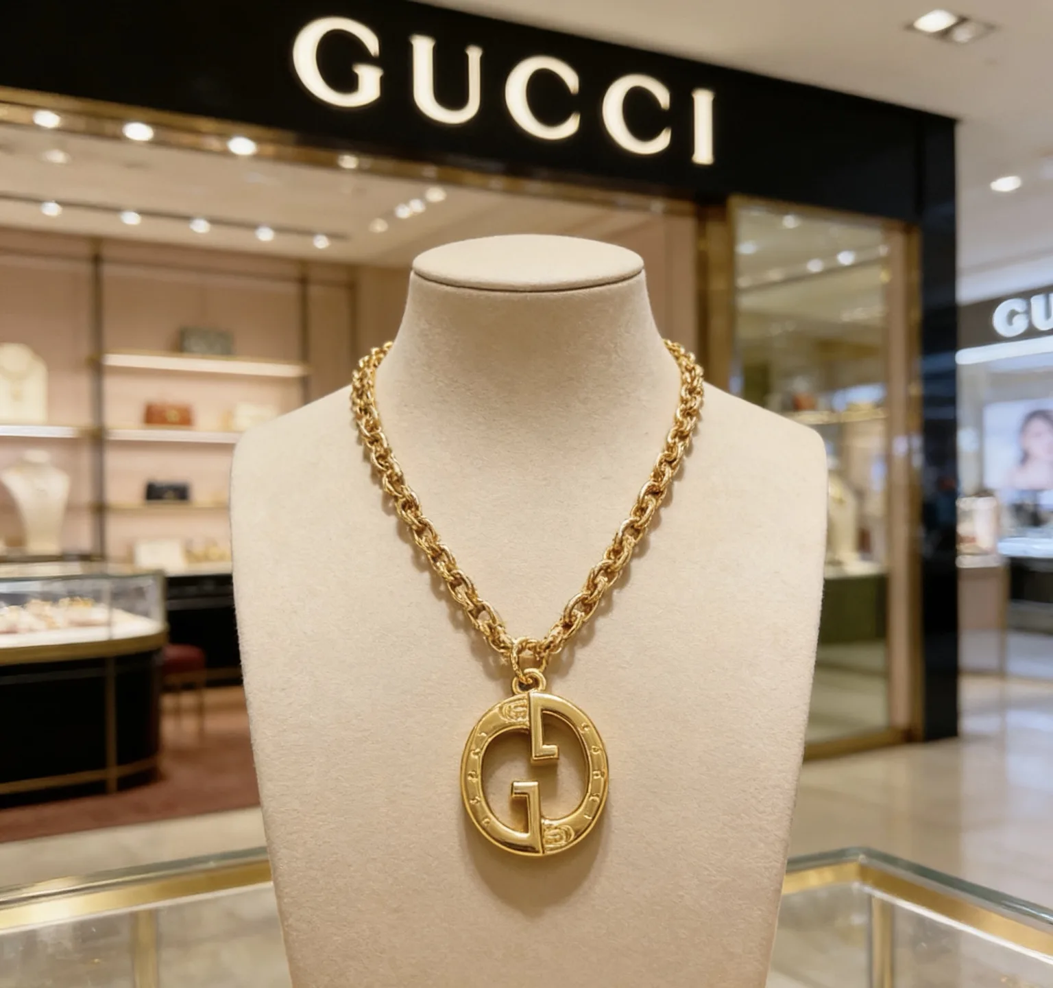 Compact Gucci Necklace 2589