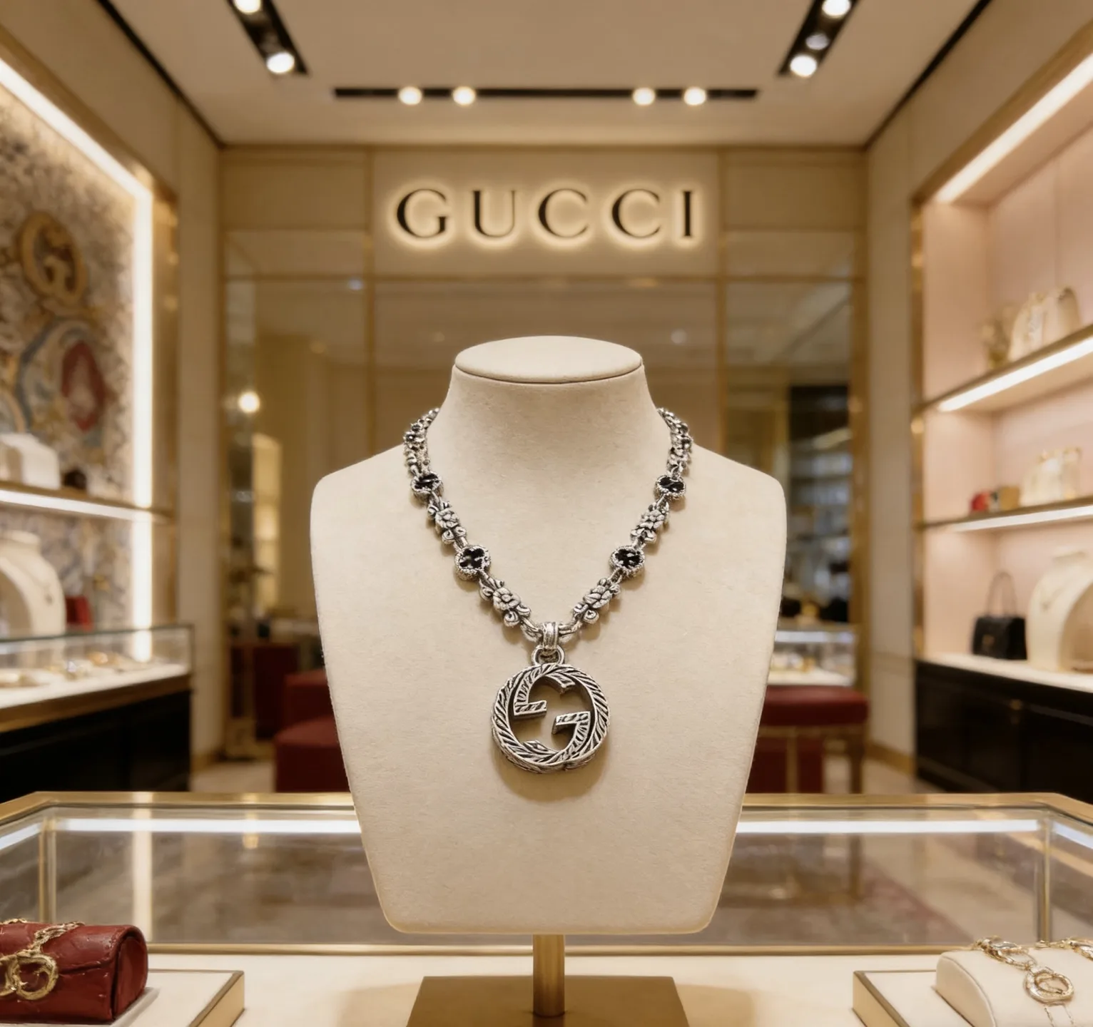 Gucci Necklace Colorful 2591
