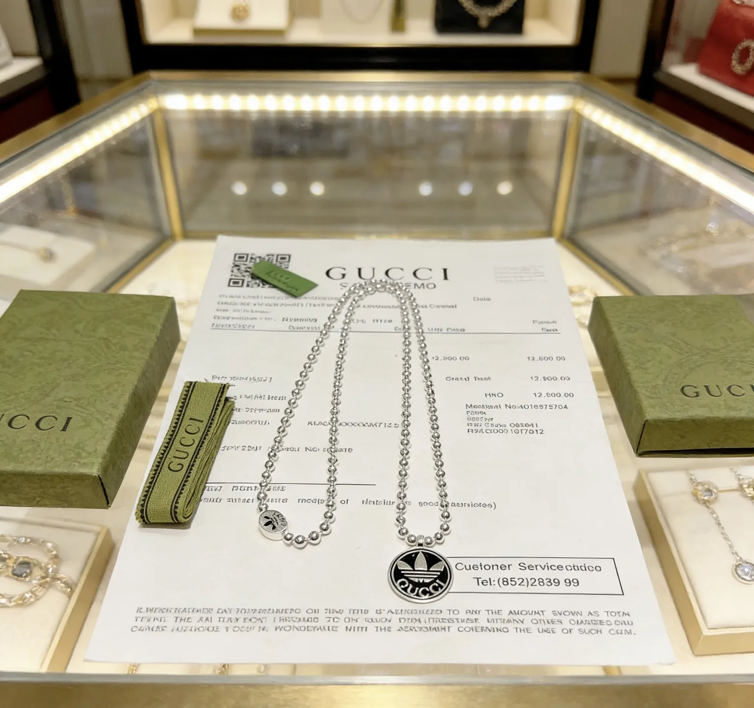 Gucci Necklace WeatherProof 2524