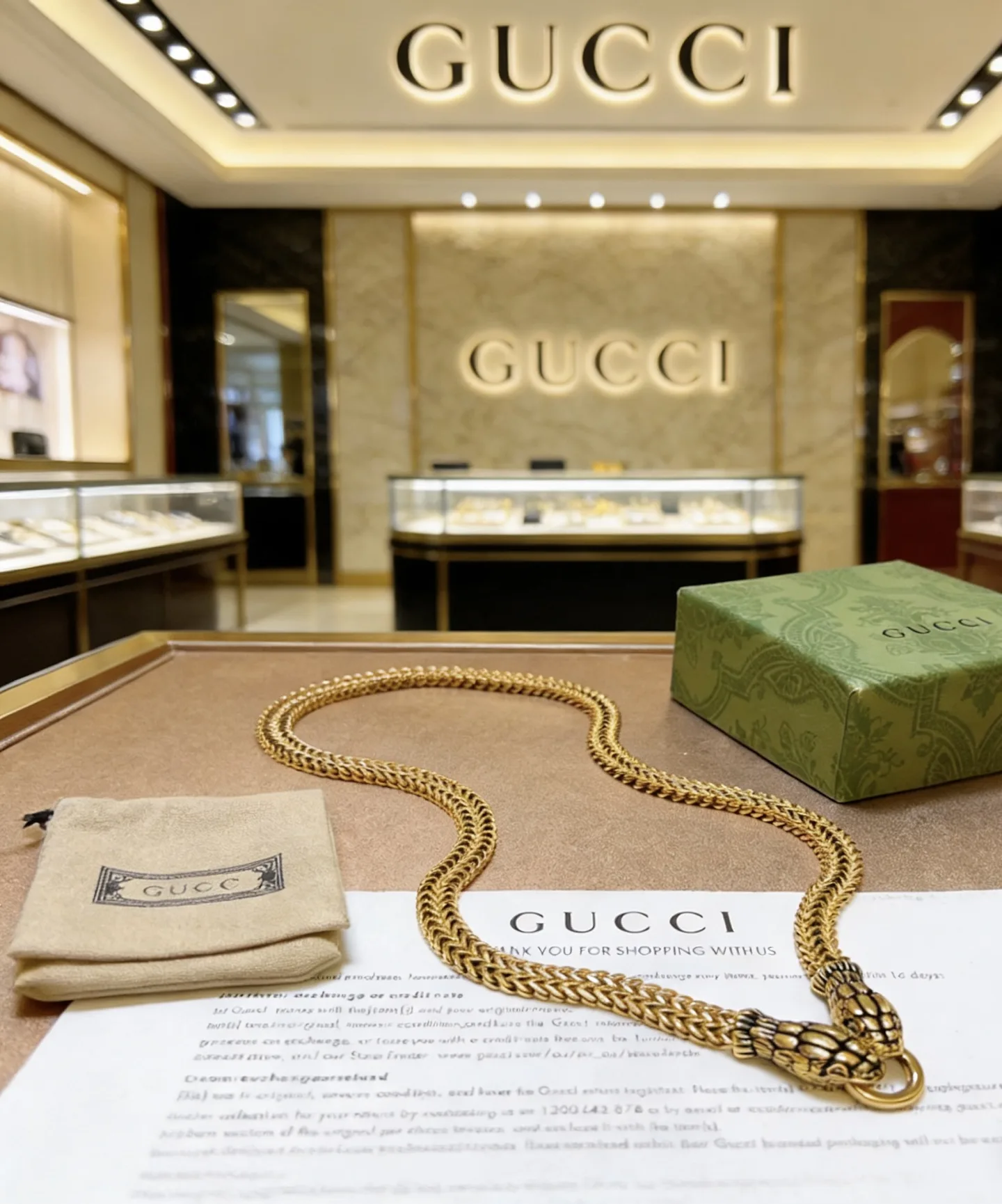 Gucci Necklace SunProtective 2607