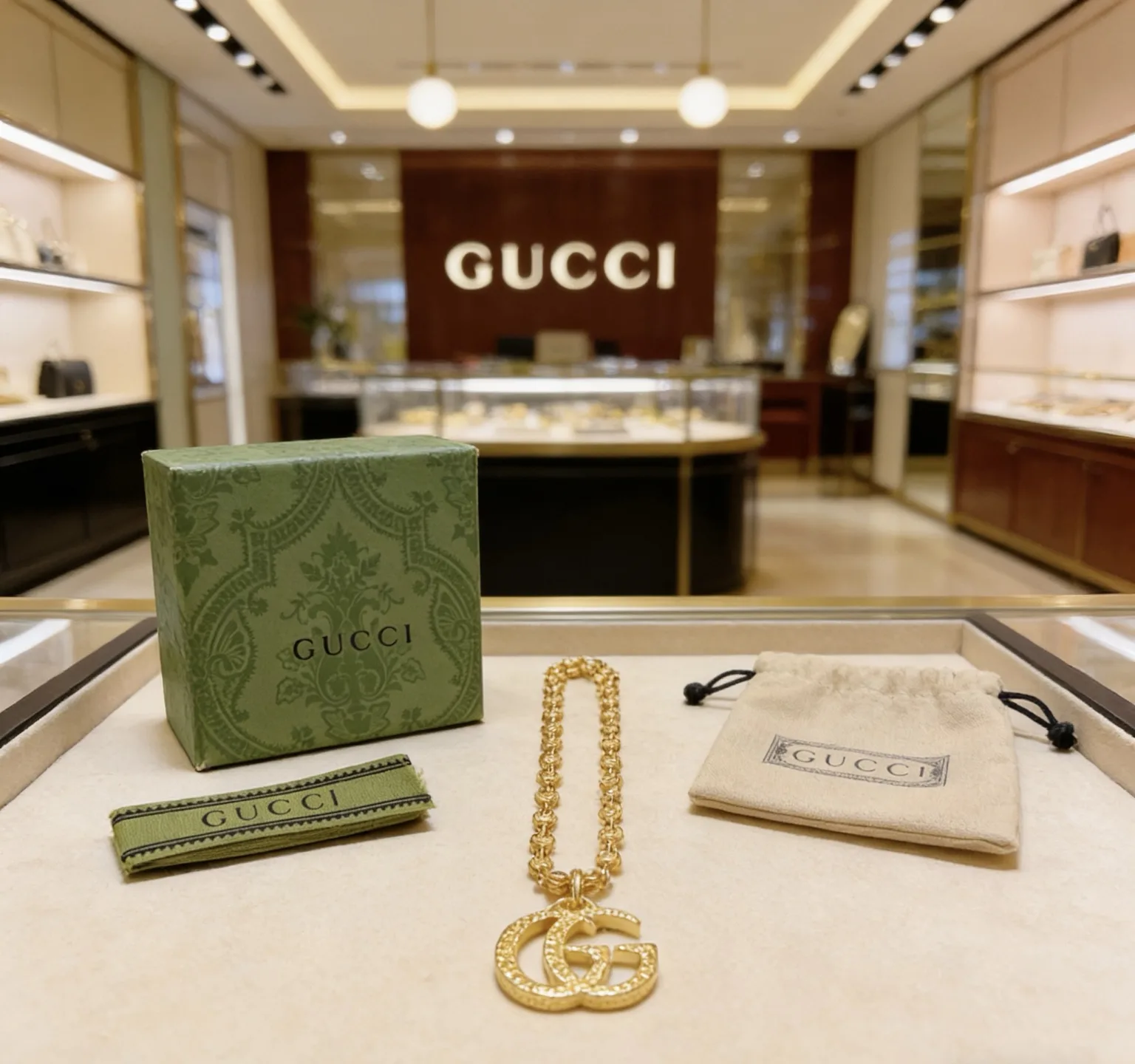 Gucci Necklace Compact 2597