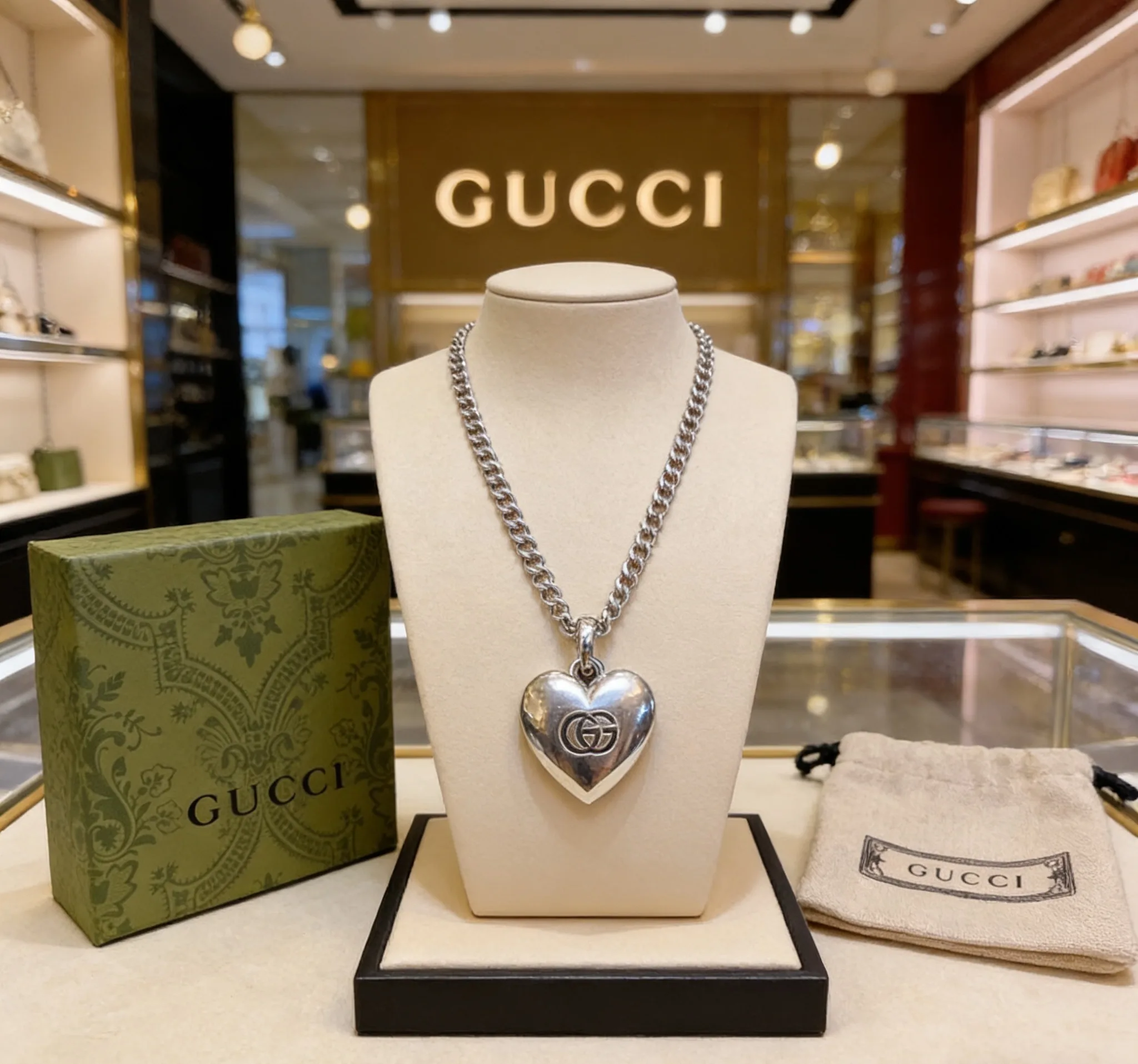 Gucci Necklace WaterResistant 2523