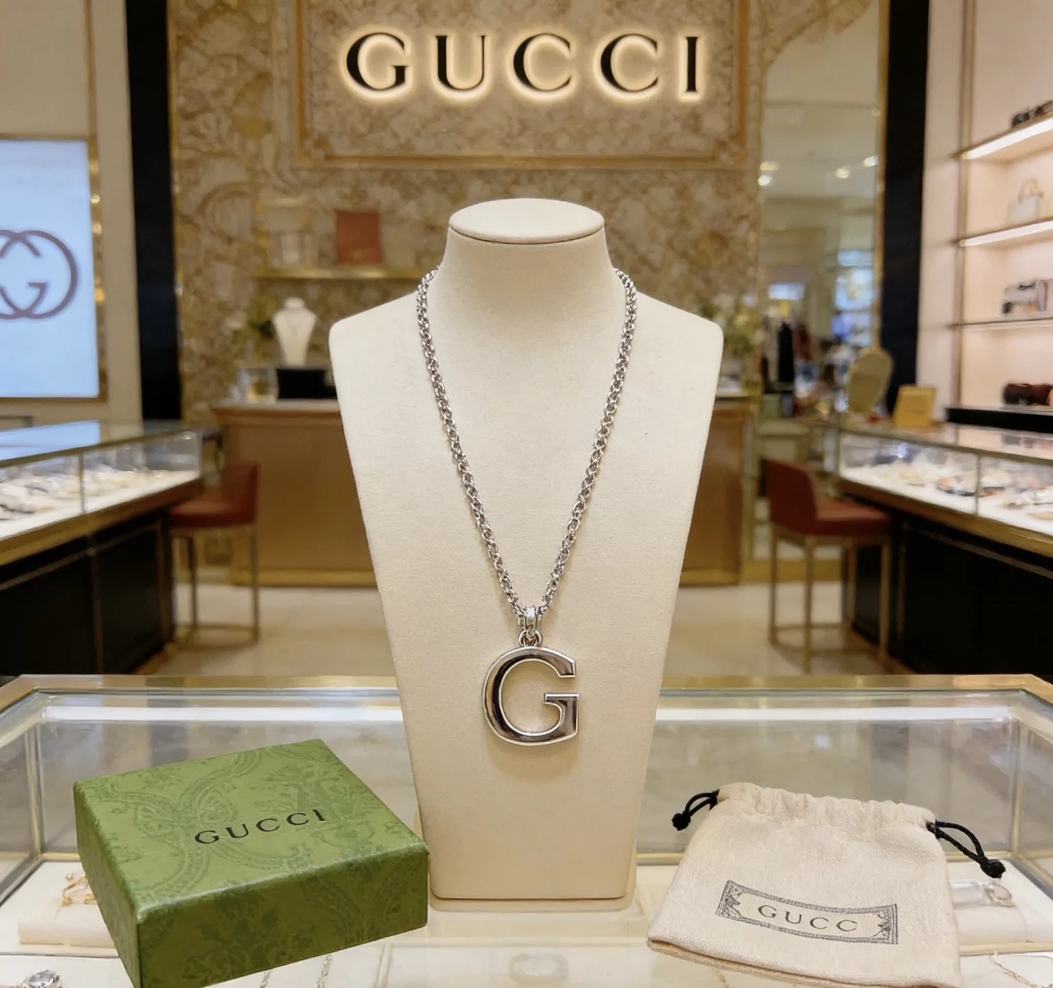 Thermal Gucci Necklace 2518