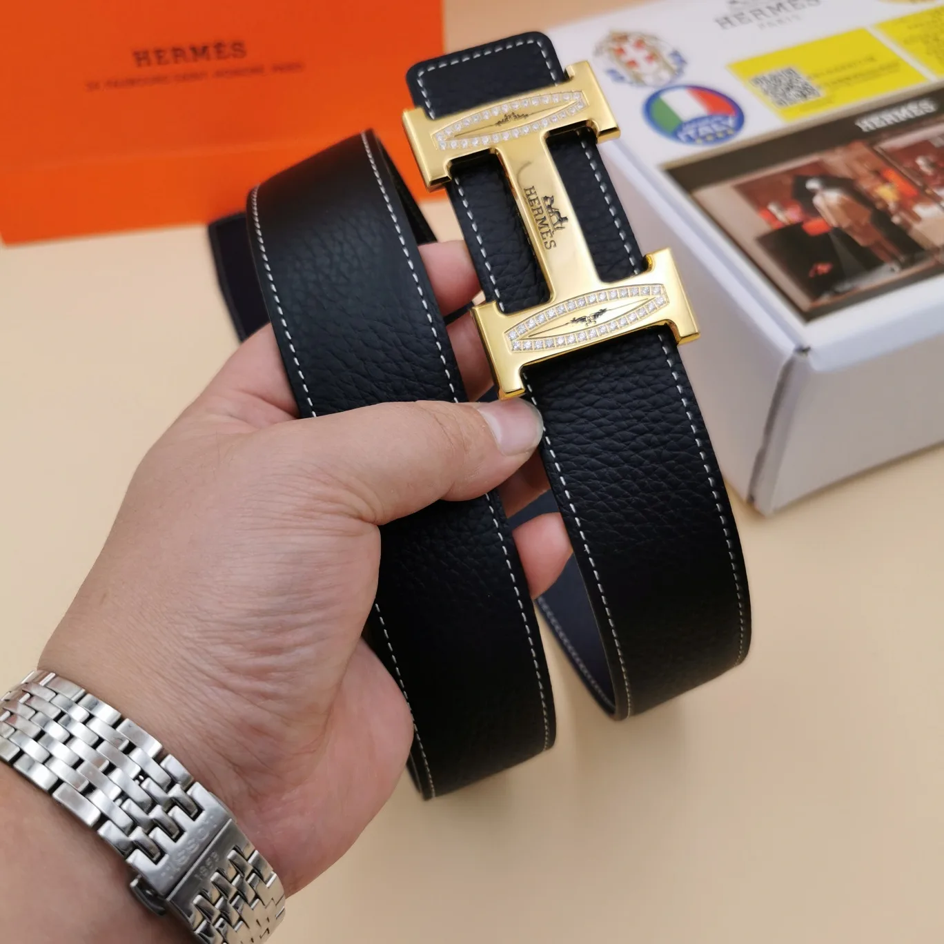 Hermès Belt Packable 4077
