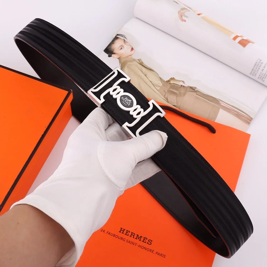 Soft Hermès Belt 4081
