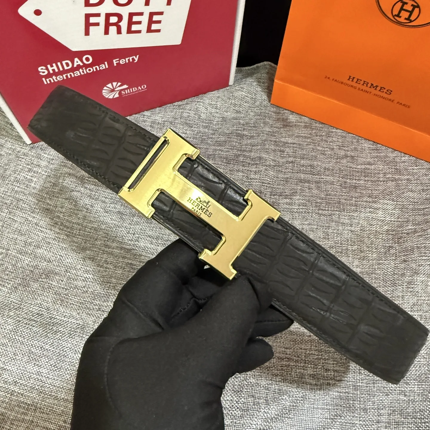 Colorful Hermès Belt 4047