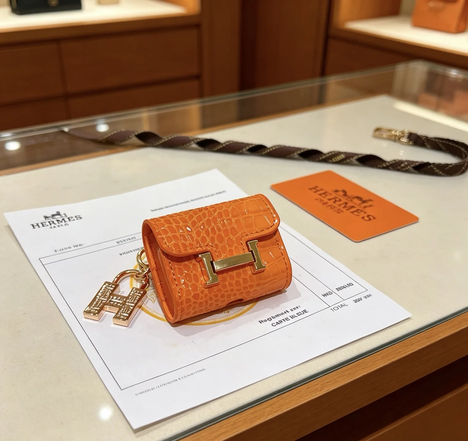 Hermès Key Pouch Fashionable 4191