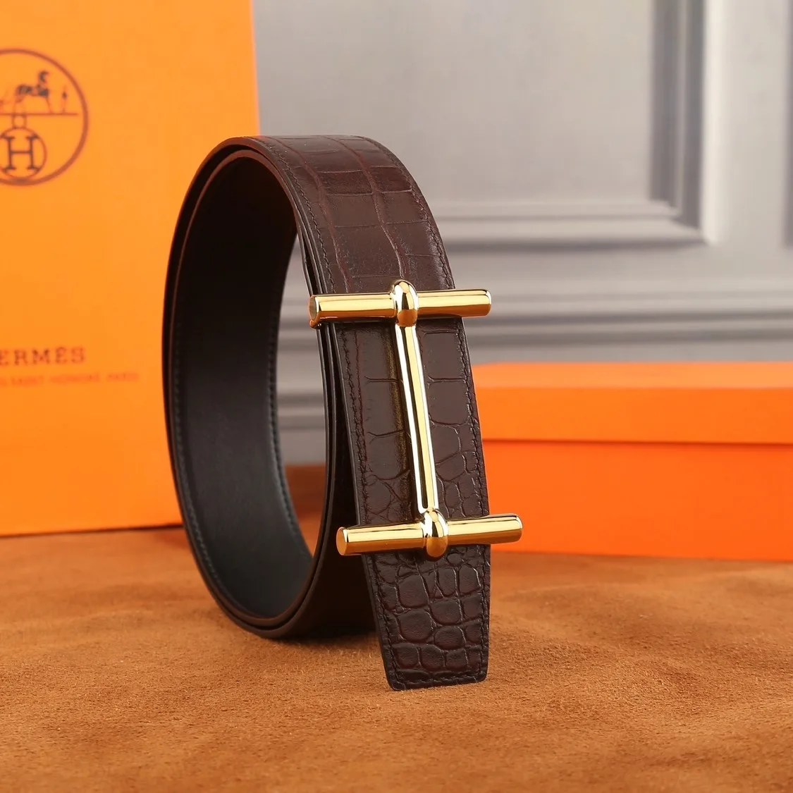 OdorResistant Hermès Men’S Belt 4176