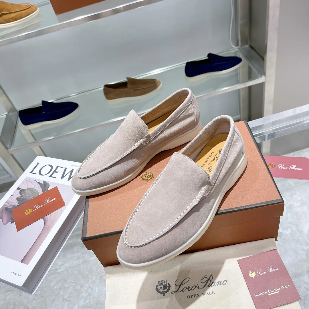 Breathable Loro Piana Loafers 6460