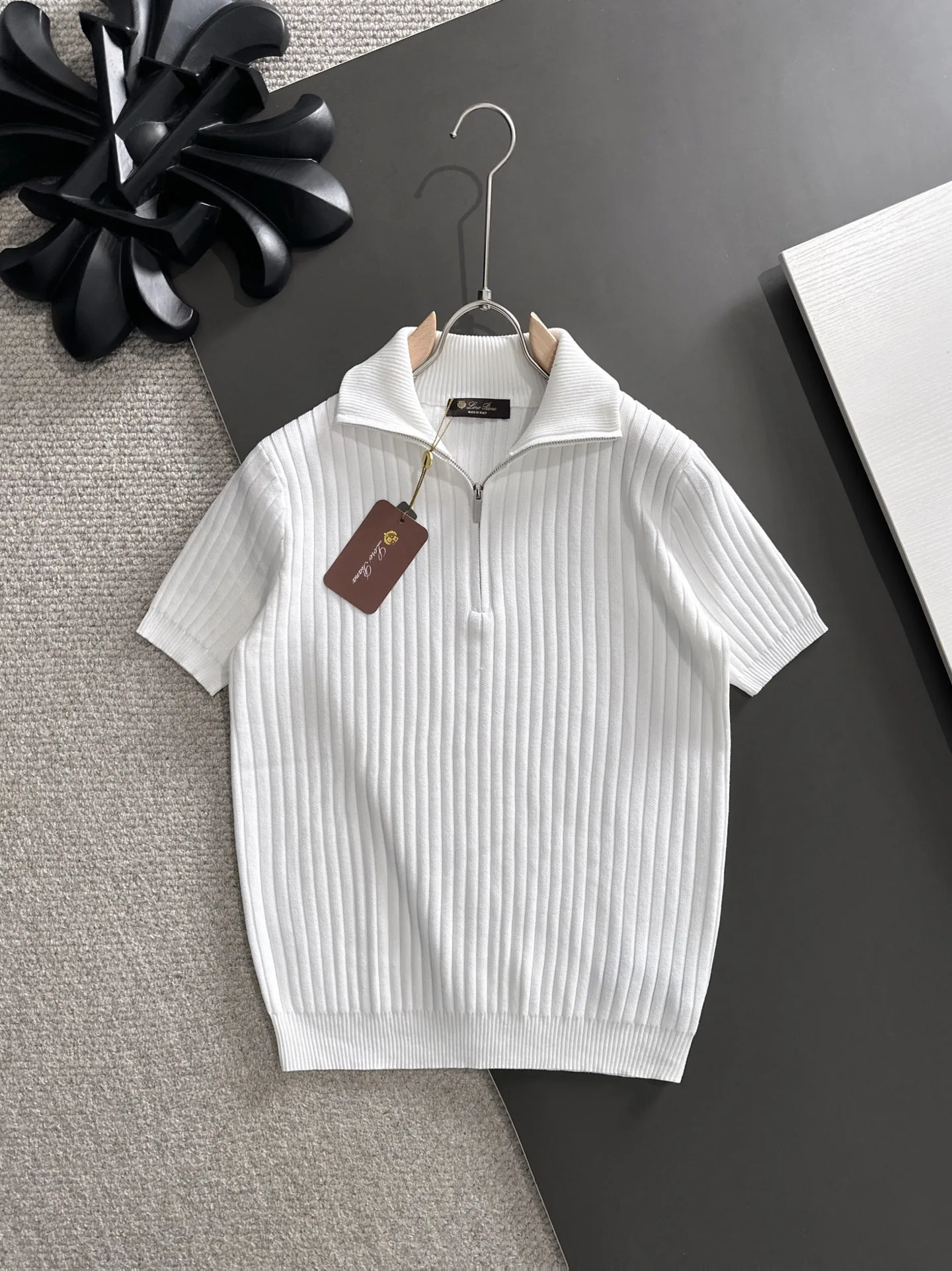 OdorResistant Loro Piana Short Sleeves 6476