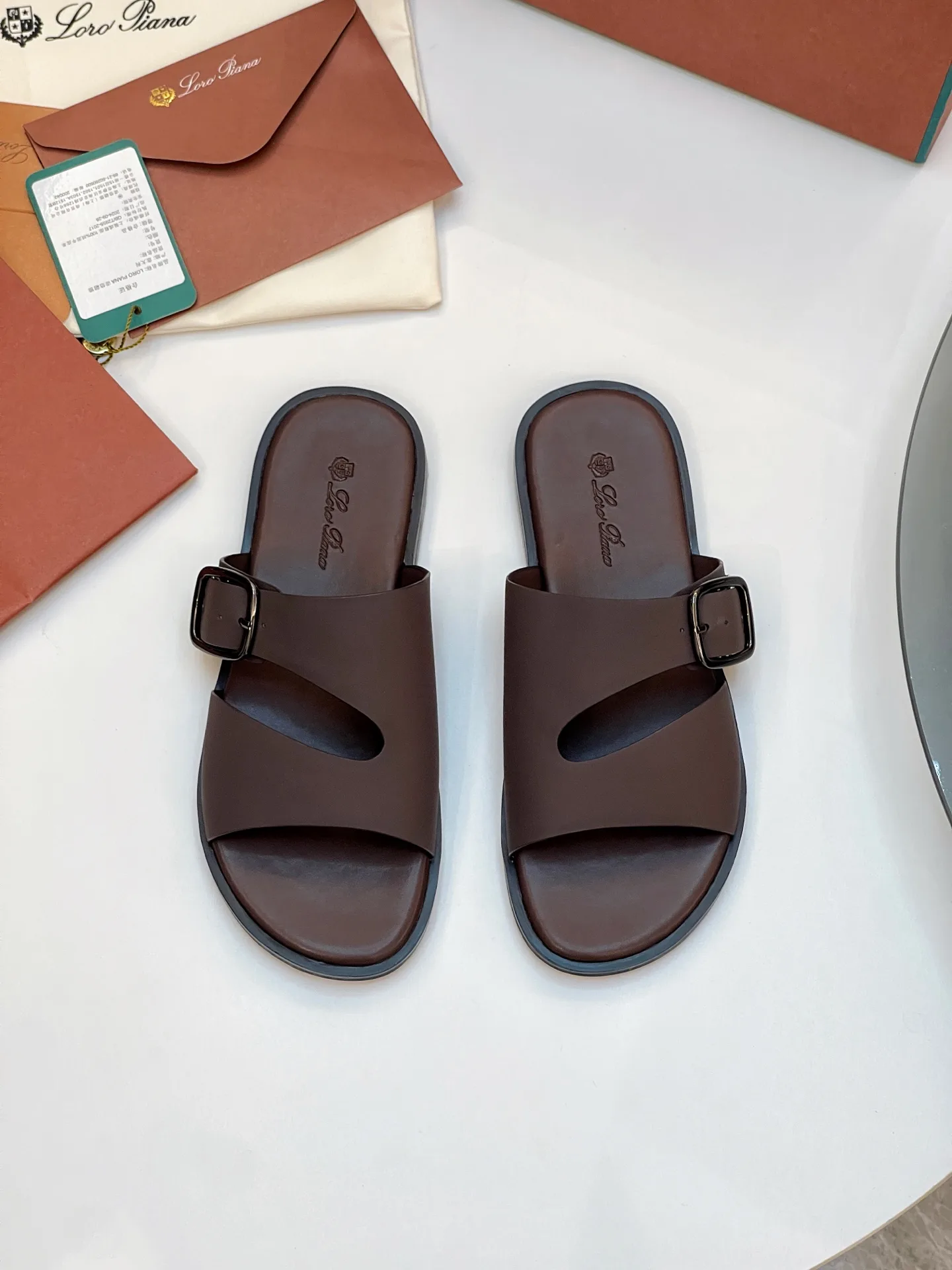 Loro Piana Slippers WrinkleFree 6496