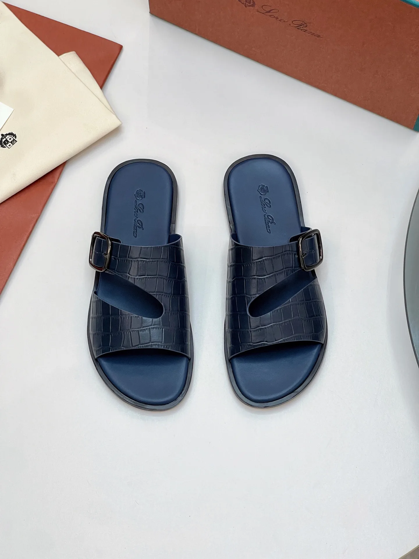 Loro Piana Slippers Supportive 6490