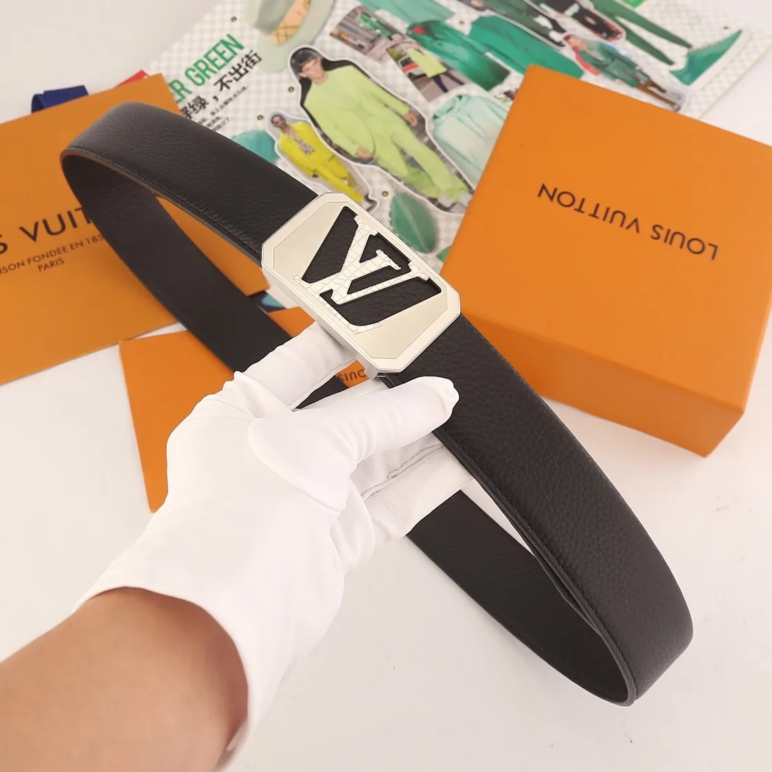 OdorResistant Louis Vuitton Belt 48