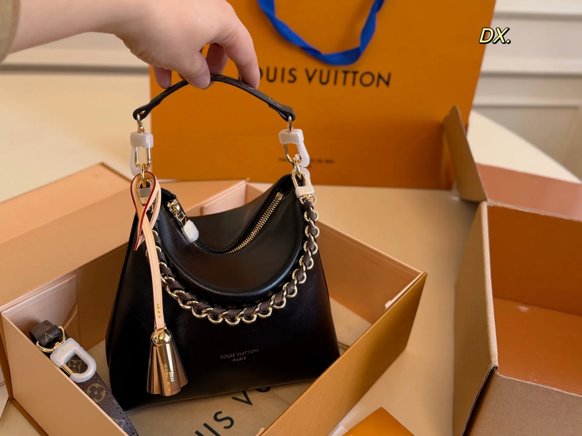 Louis Vuitton Chain Handbag Classic 184
