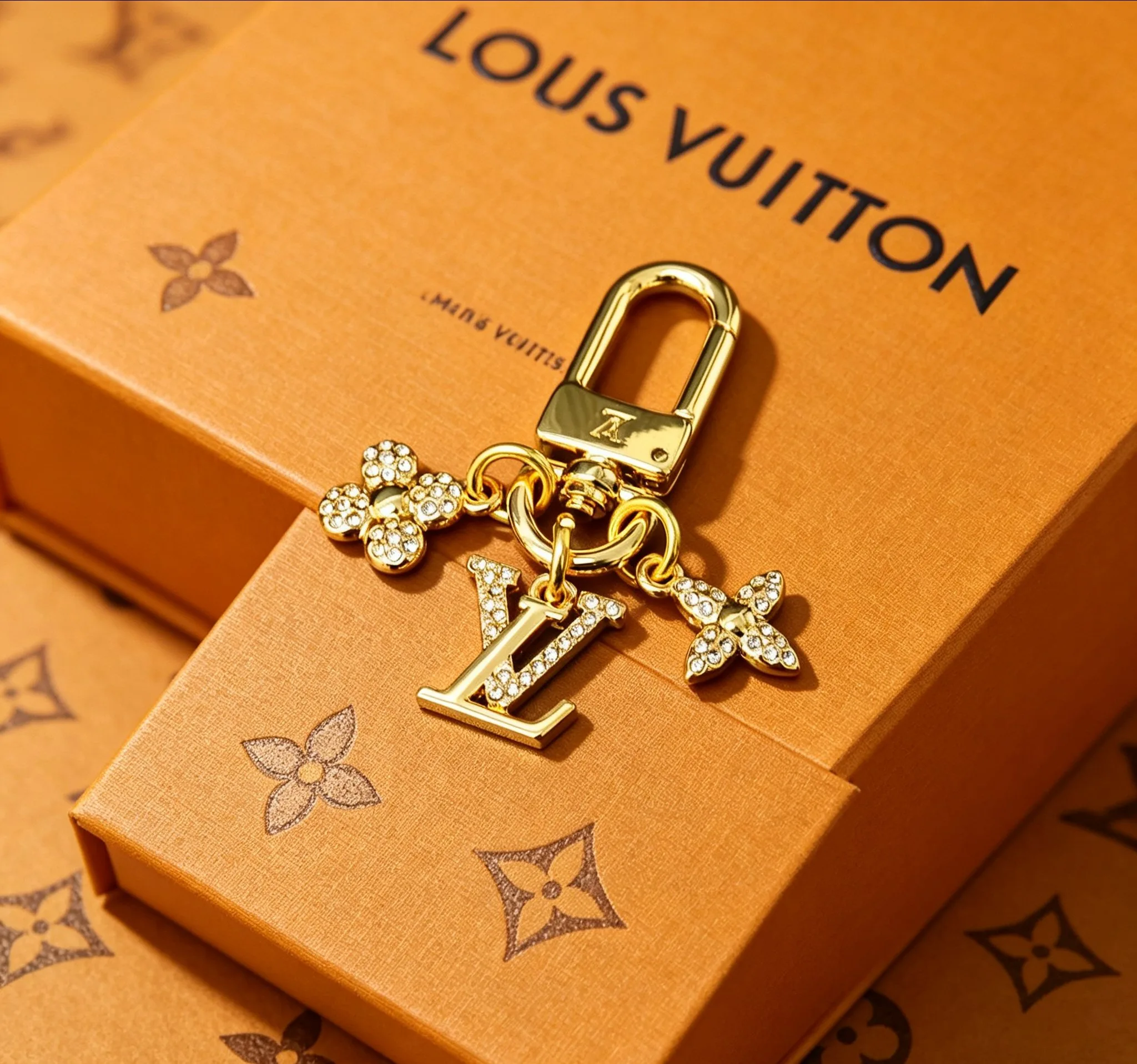 RelaxedFit Louis Vuitton Keychain 371