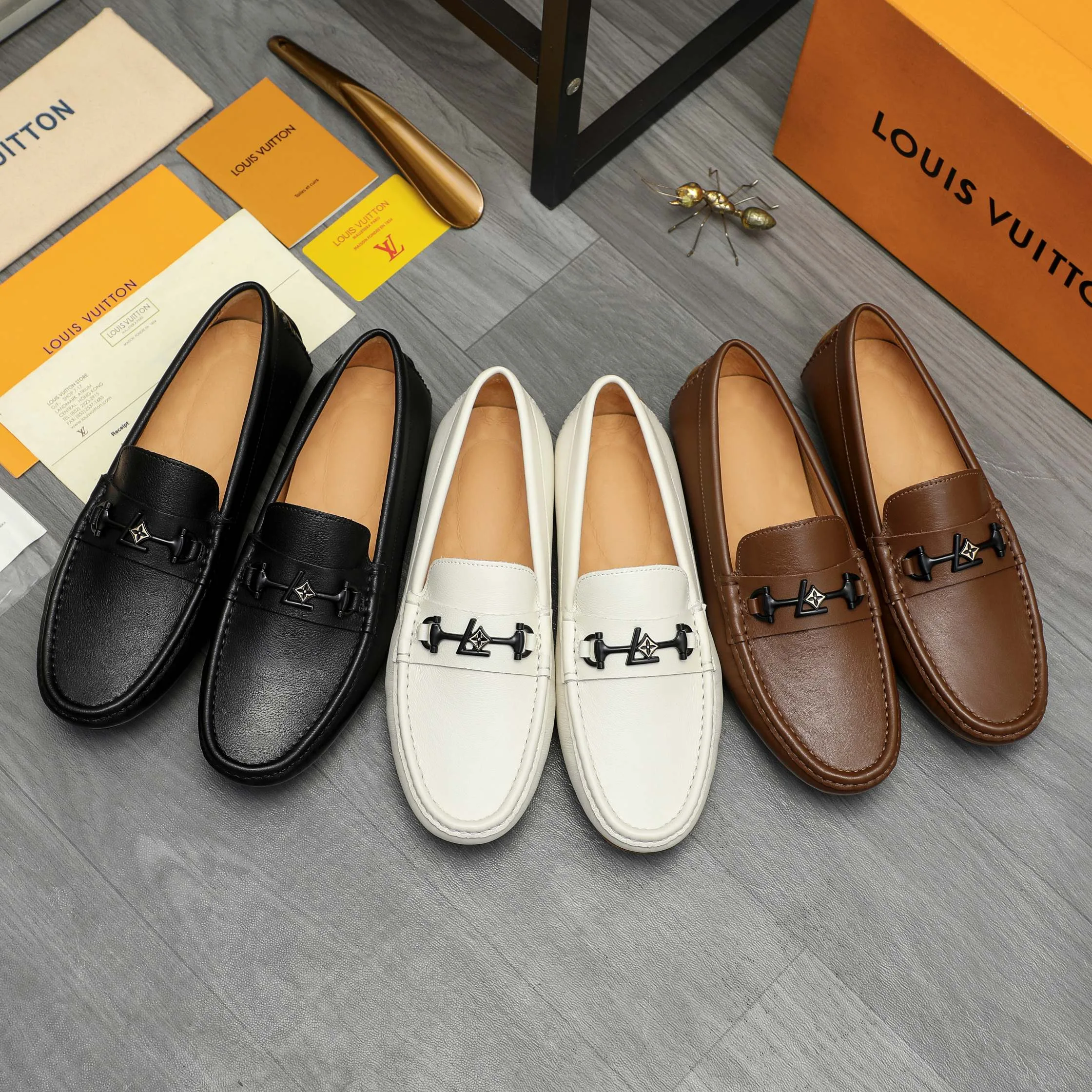 Tailored Louis Vuitton Leather Shoes 399