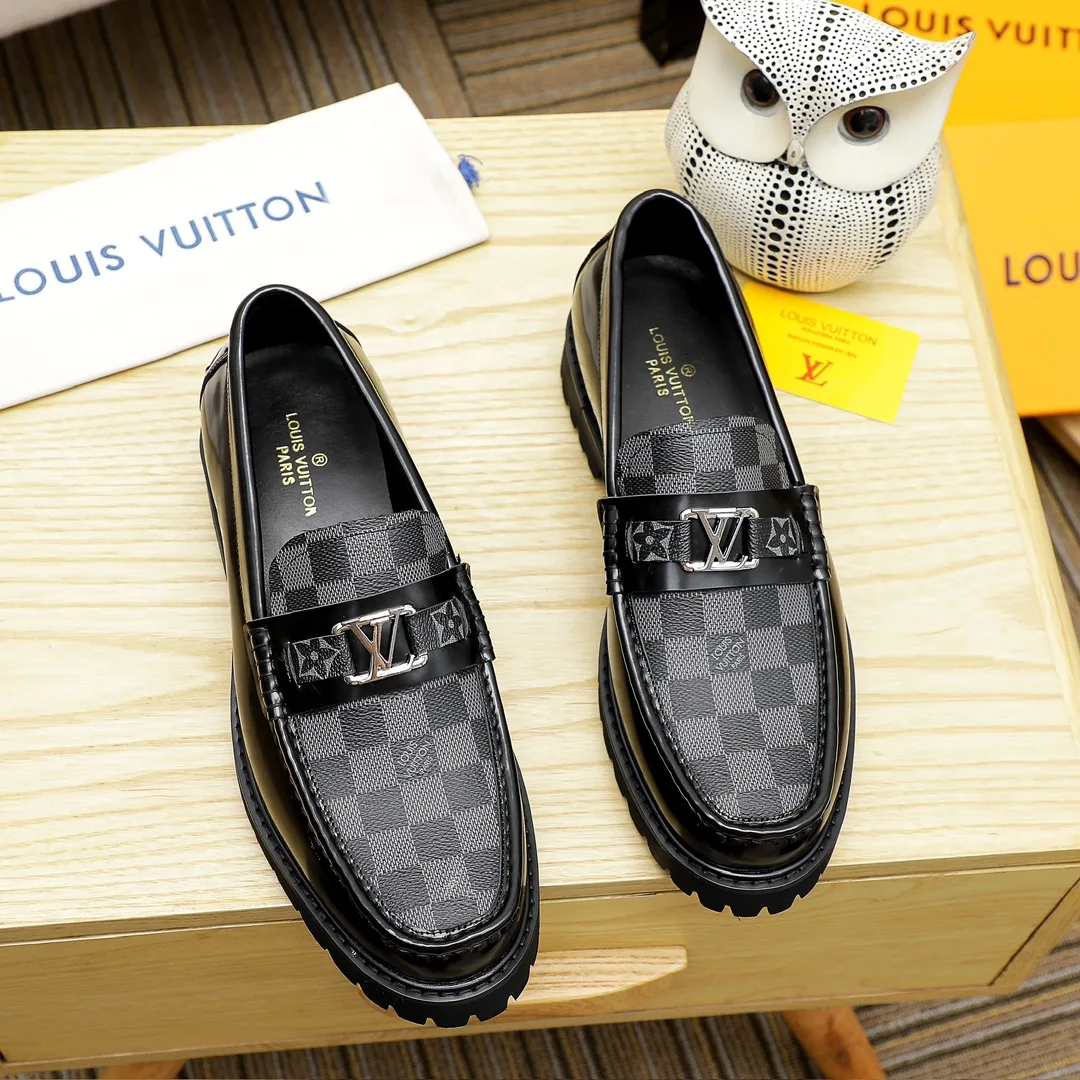 Louis Vuitton Leather Shoes Supportive 418