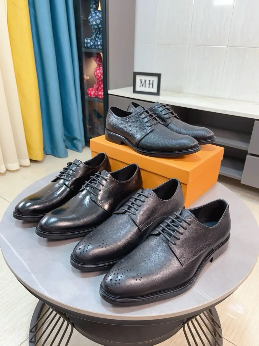 ZeroBulk Louis Vuitton Leather Shoes 389