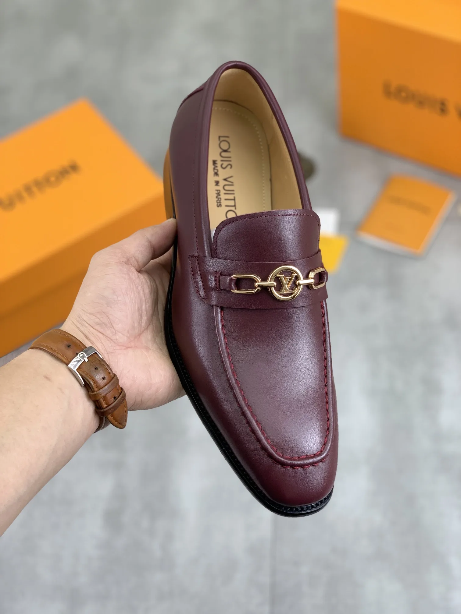 NewStyle Louis Vuitton Leather Shoes 409