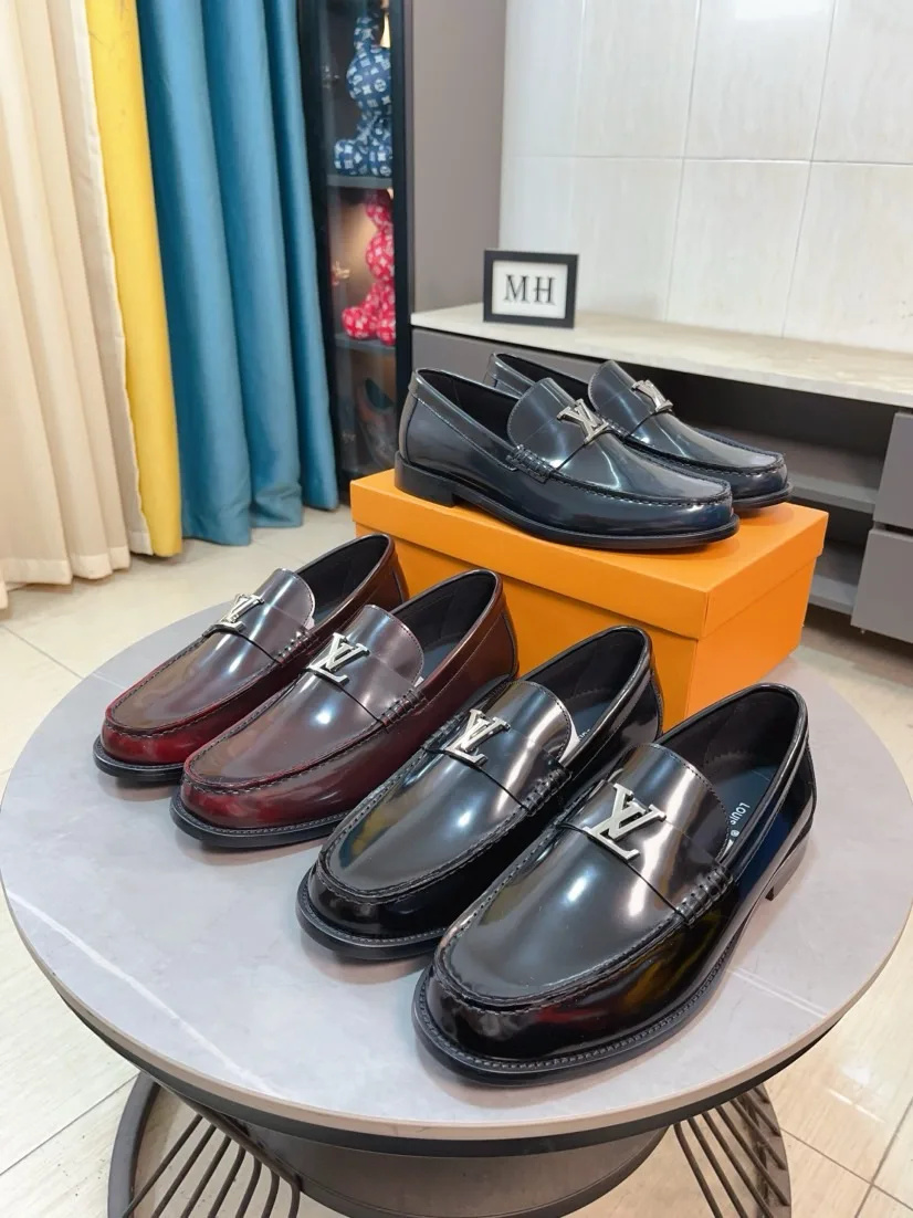 Louis Vuitton Leather Shoes ZipUp 452