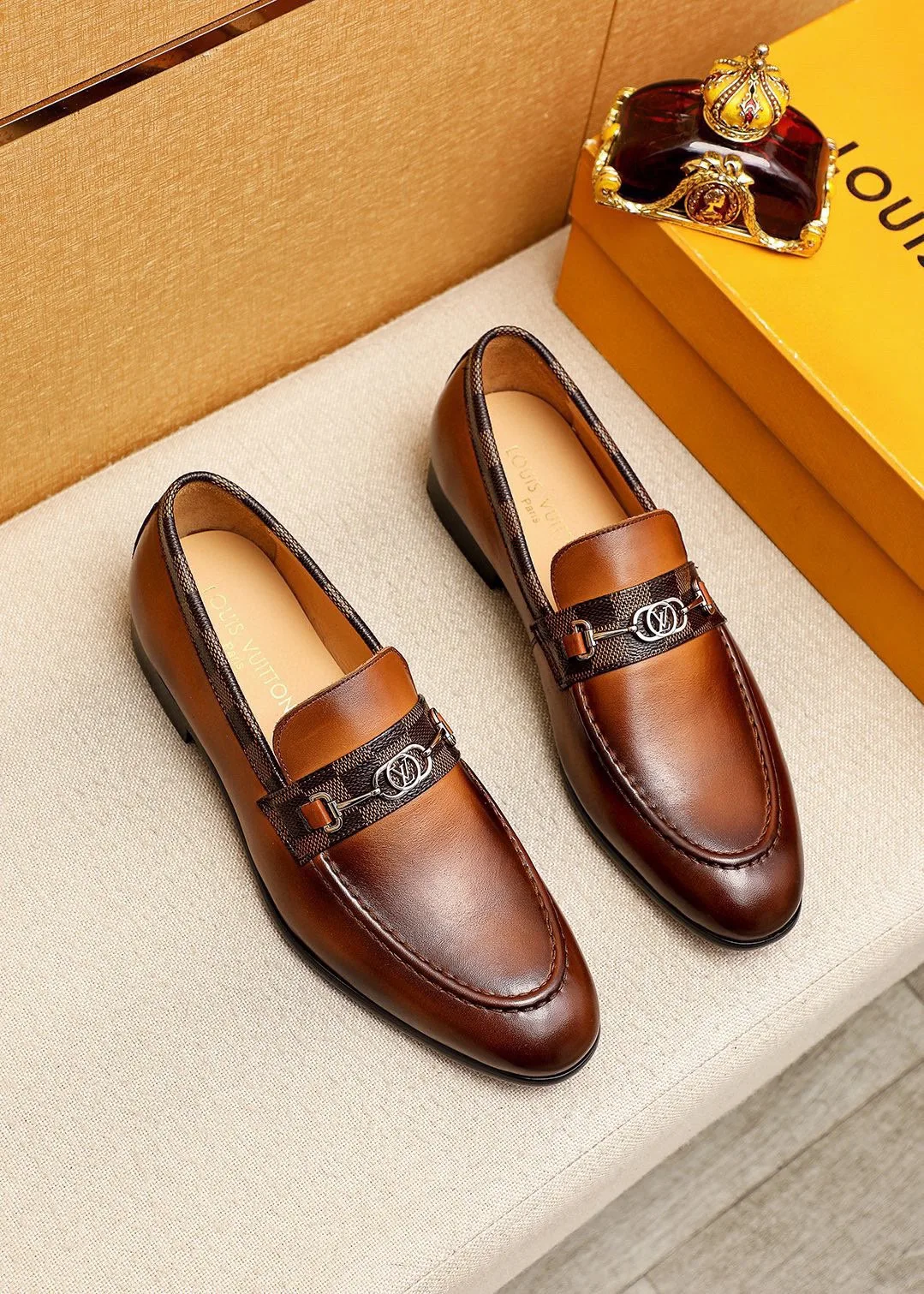 Youthful Louis Vuitton Leather Shoes 440