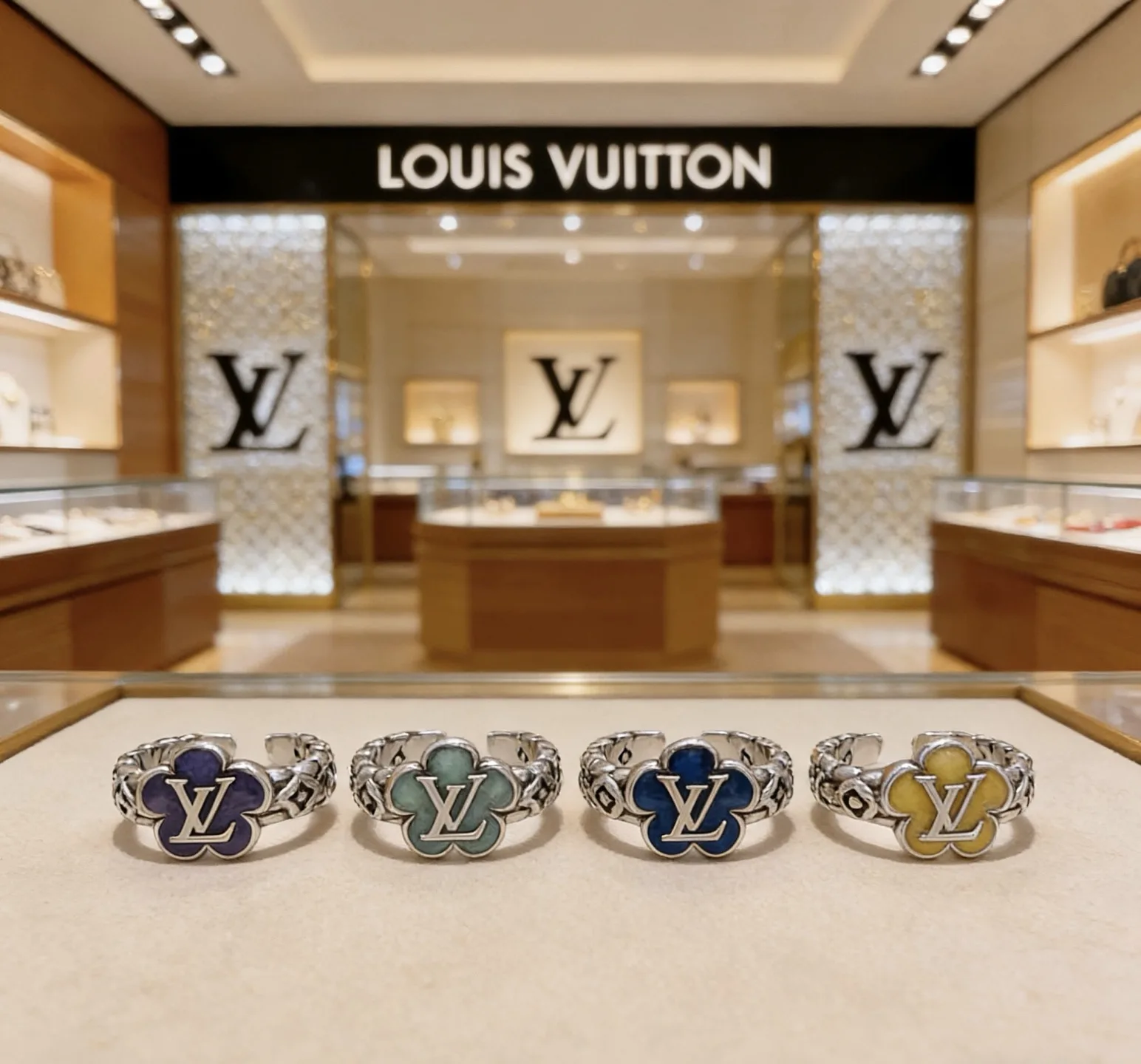 Louis Vuitton Necklace Flexible 588