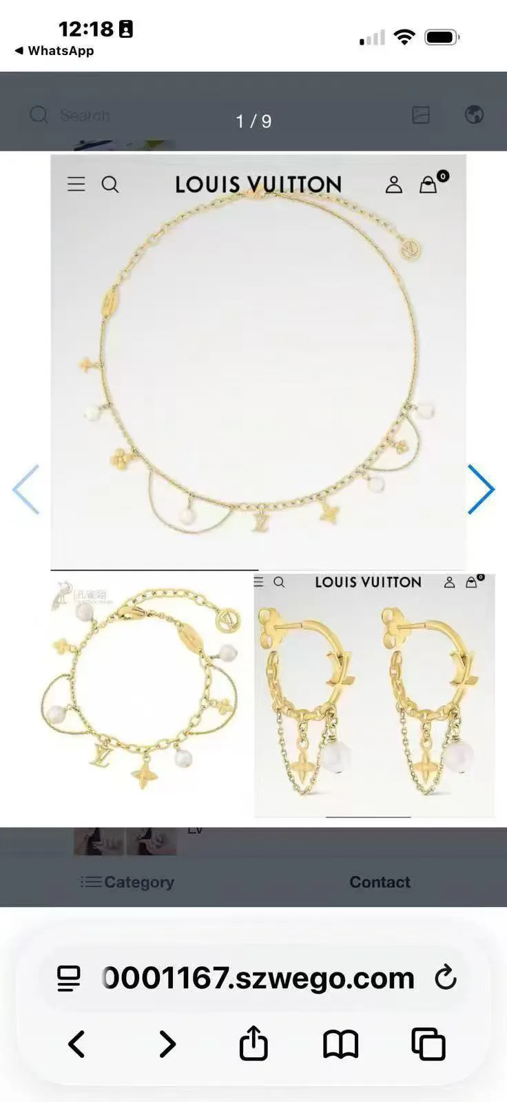 Louis Vuitton Necklace Unique 580