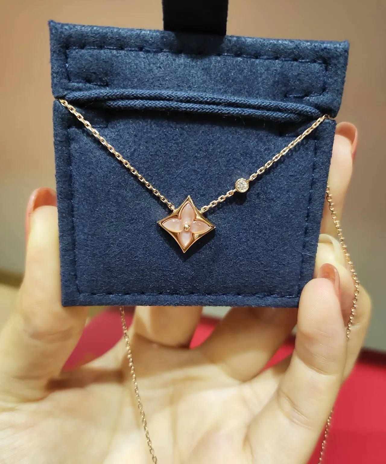 WaterResistant Louis Vuitton Necklace 536