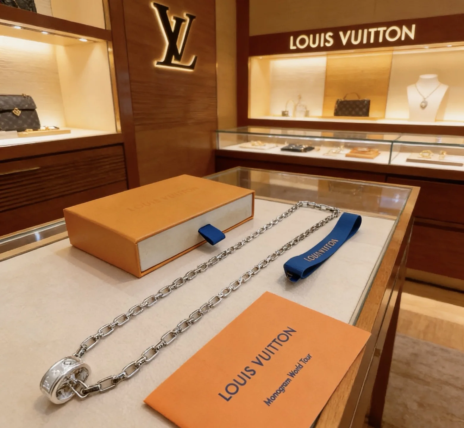 Contemporary Louis Vuitton Necklace 557