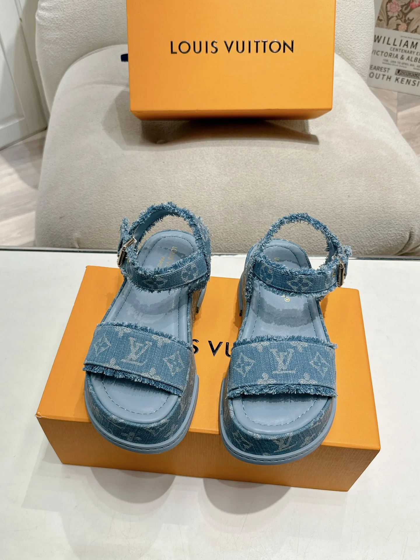 Louis Vuitton Sandals Trendy 603