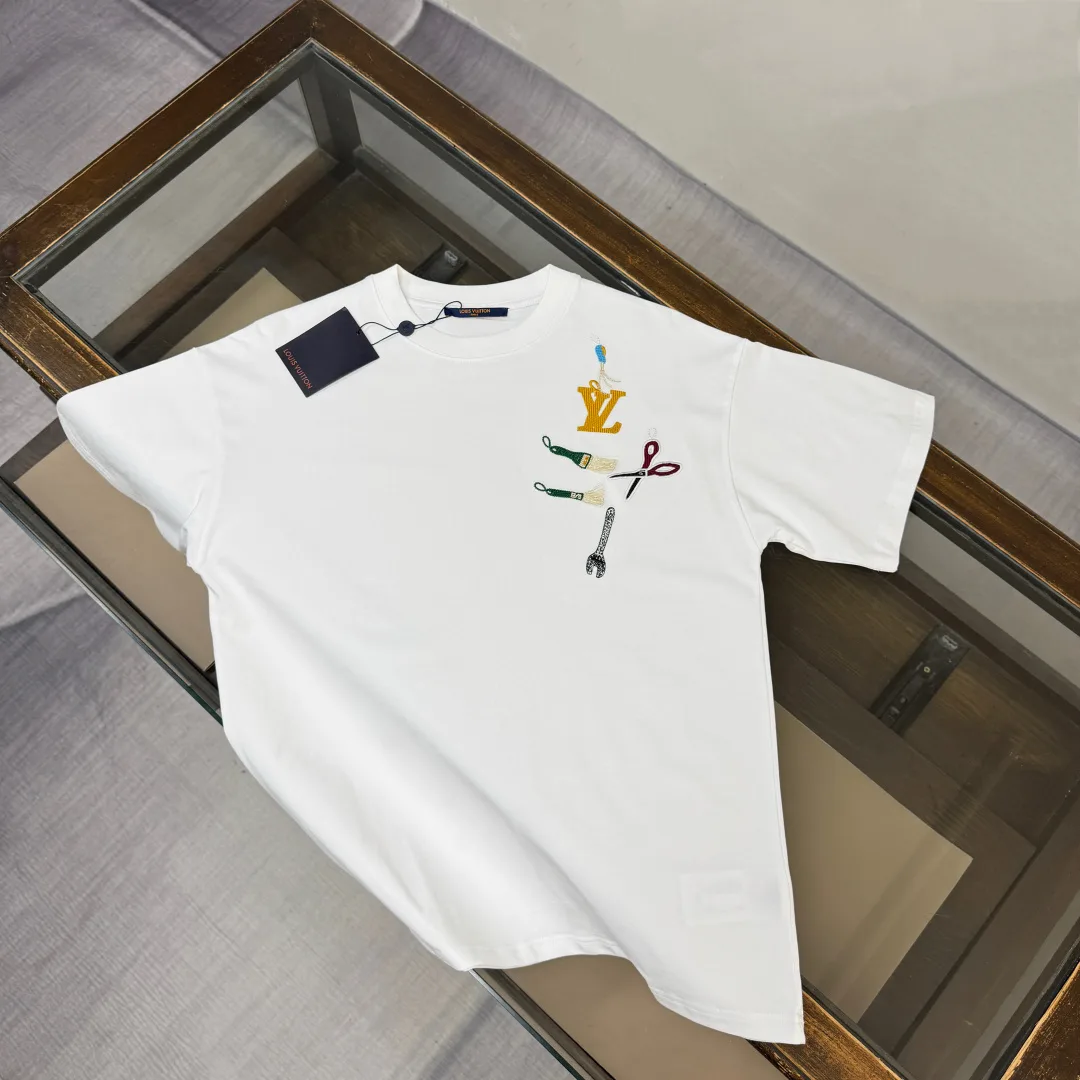 WaterResistant Louis Vuitton Short Sleeves 825