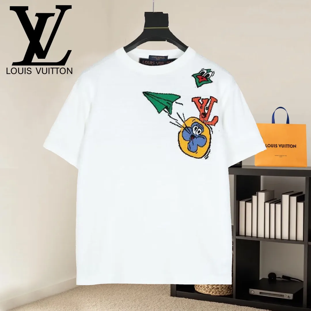 Louis Vuitton Short Sleeves SmoothTexture 881