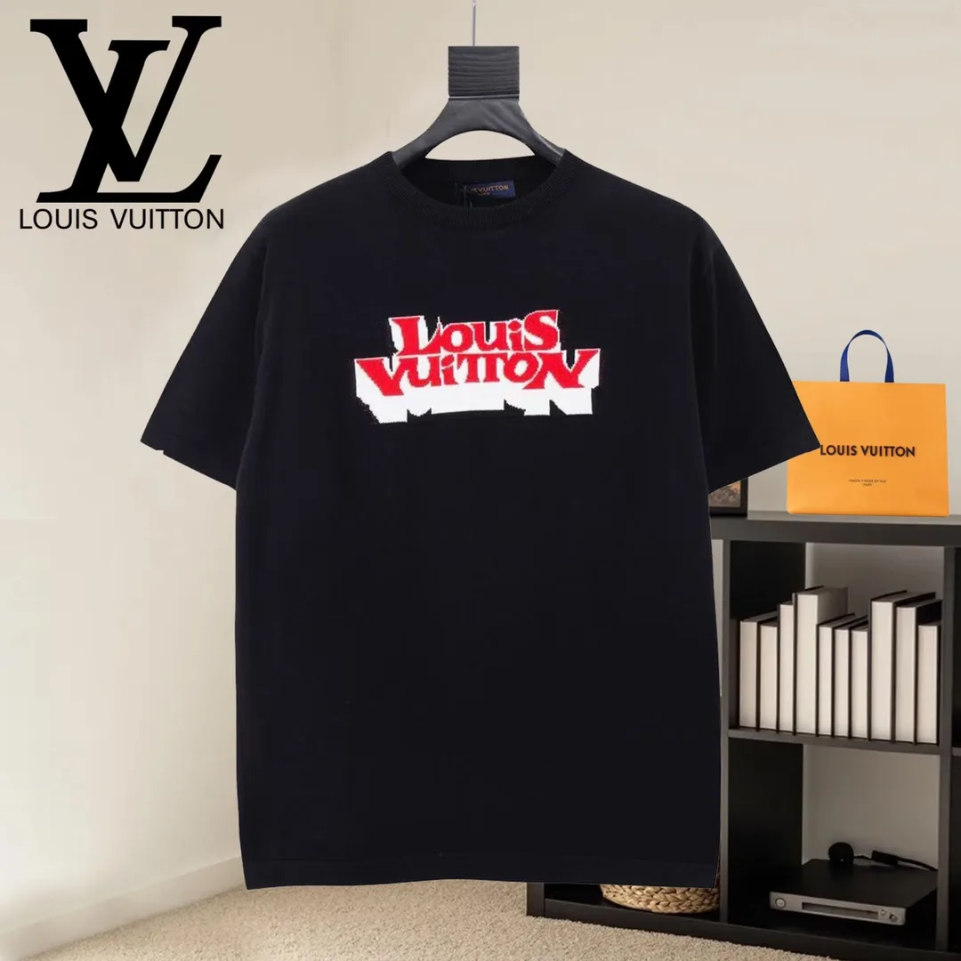 WaterResistant Louis Vuitton Short Sleeves 854