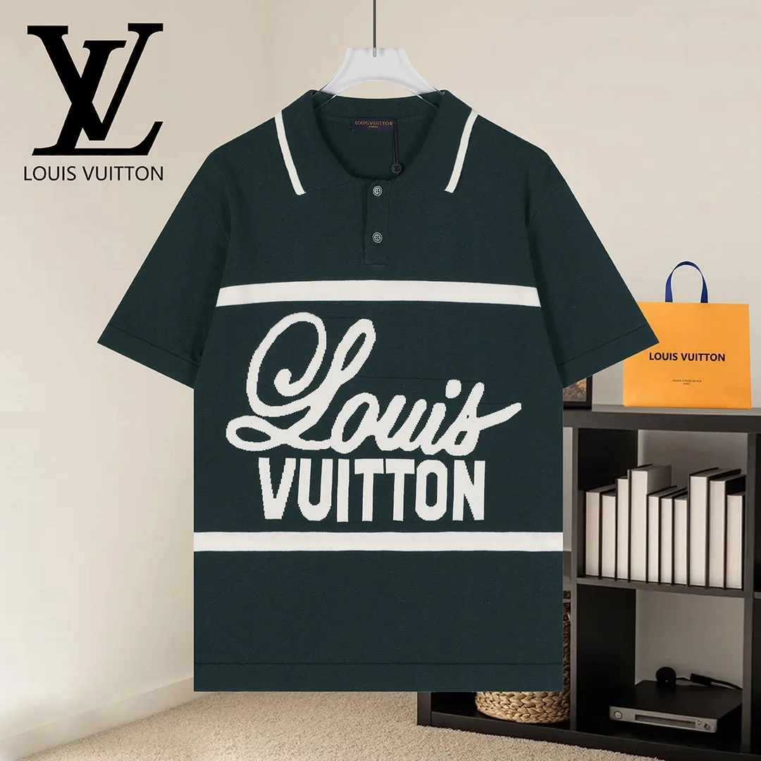 Breathable Louis Vuitton Short Sleeves 652