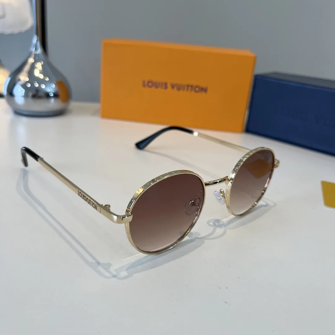 Casual Louis Vuitton Sunglasses 1166