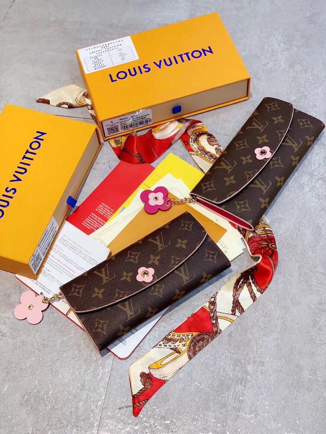 Louis Vuitton Wallet Durable 1238