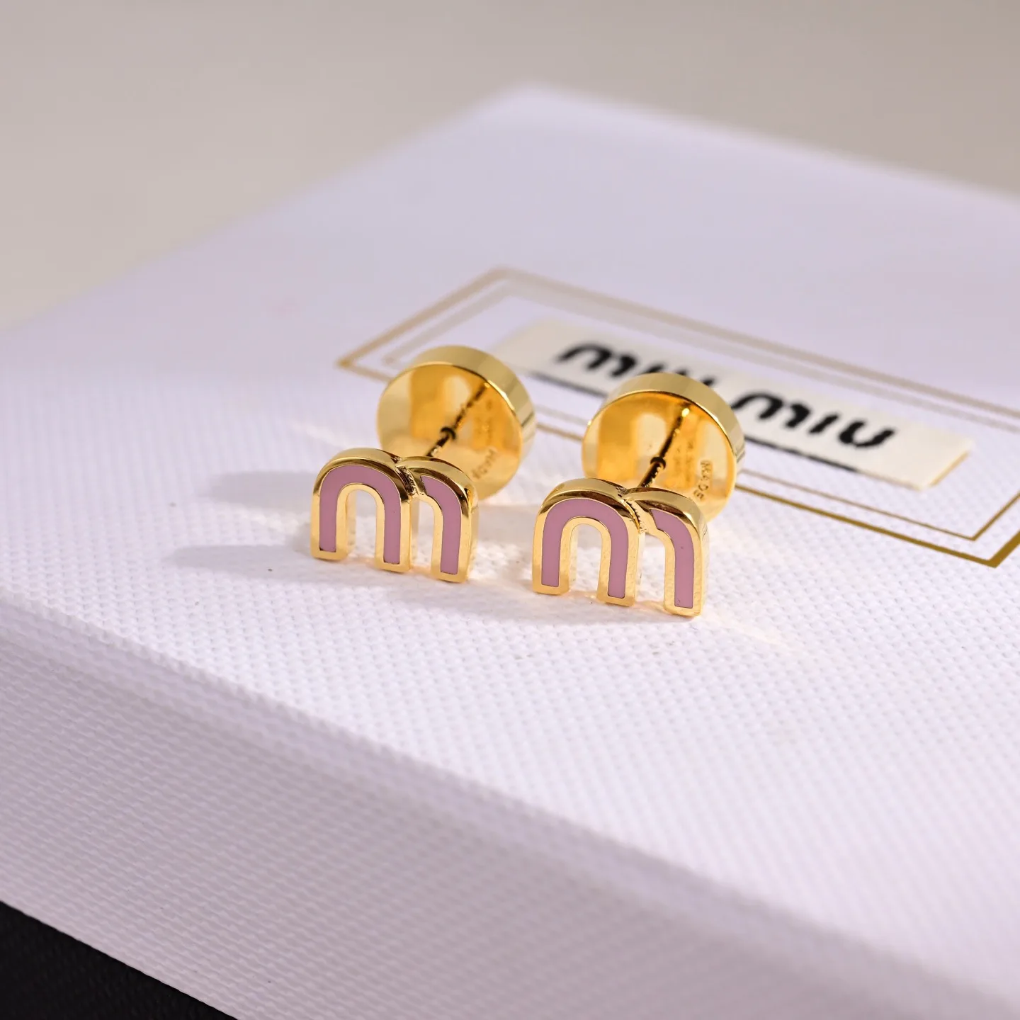 Miu Miu Earrings SmoothTexture 6285
