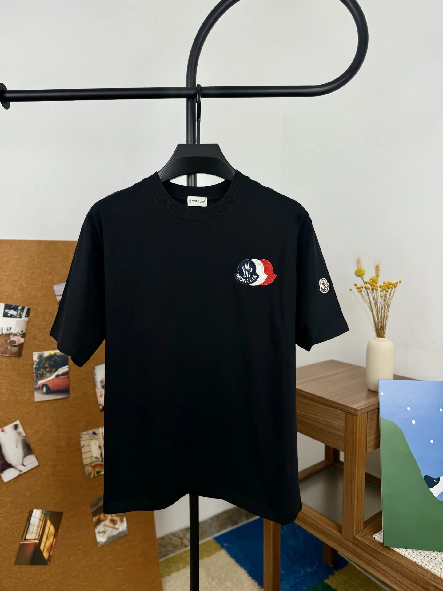 Moncler Short Sleeves ZipUp 5688