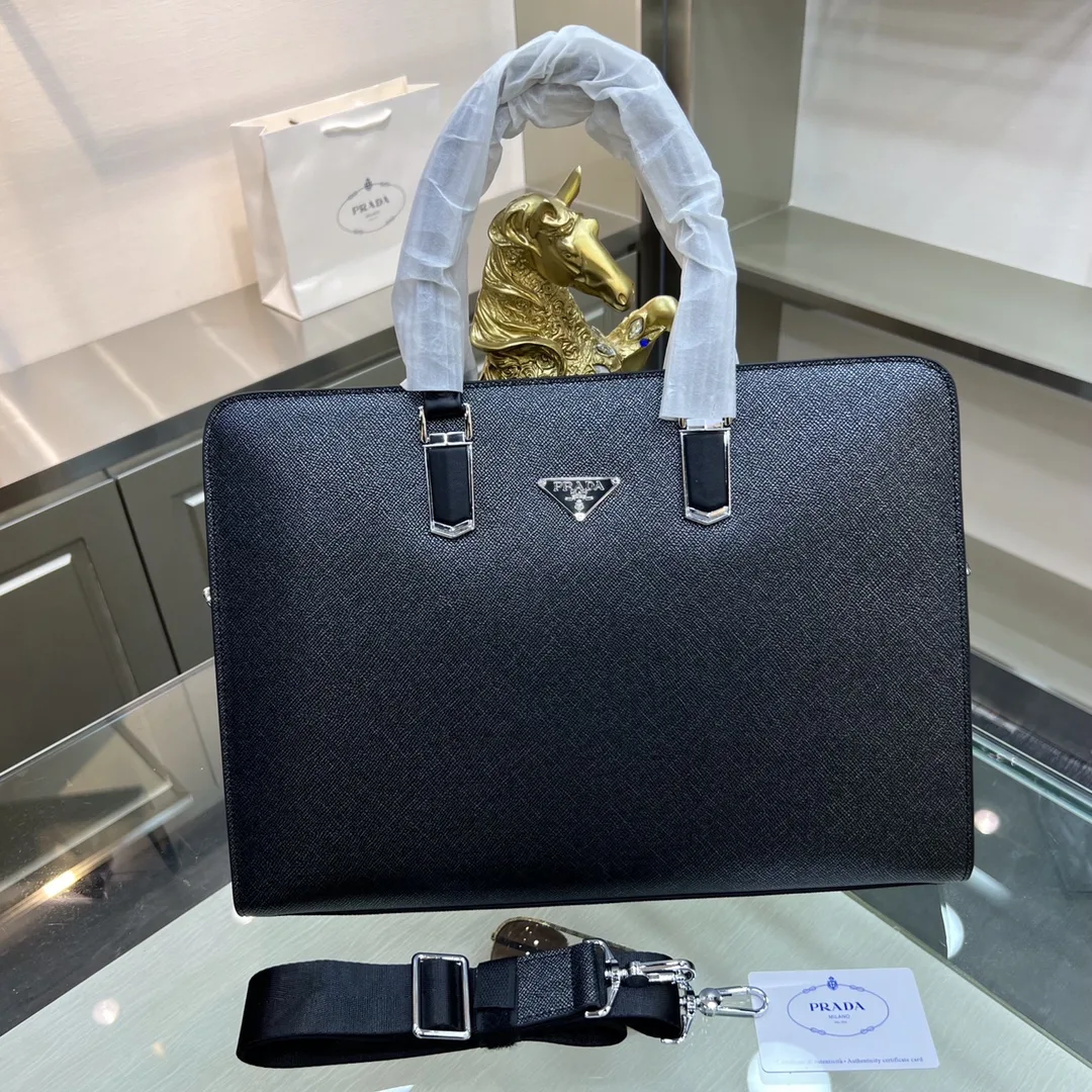 Versatile Prada Briefcase 4198