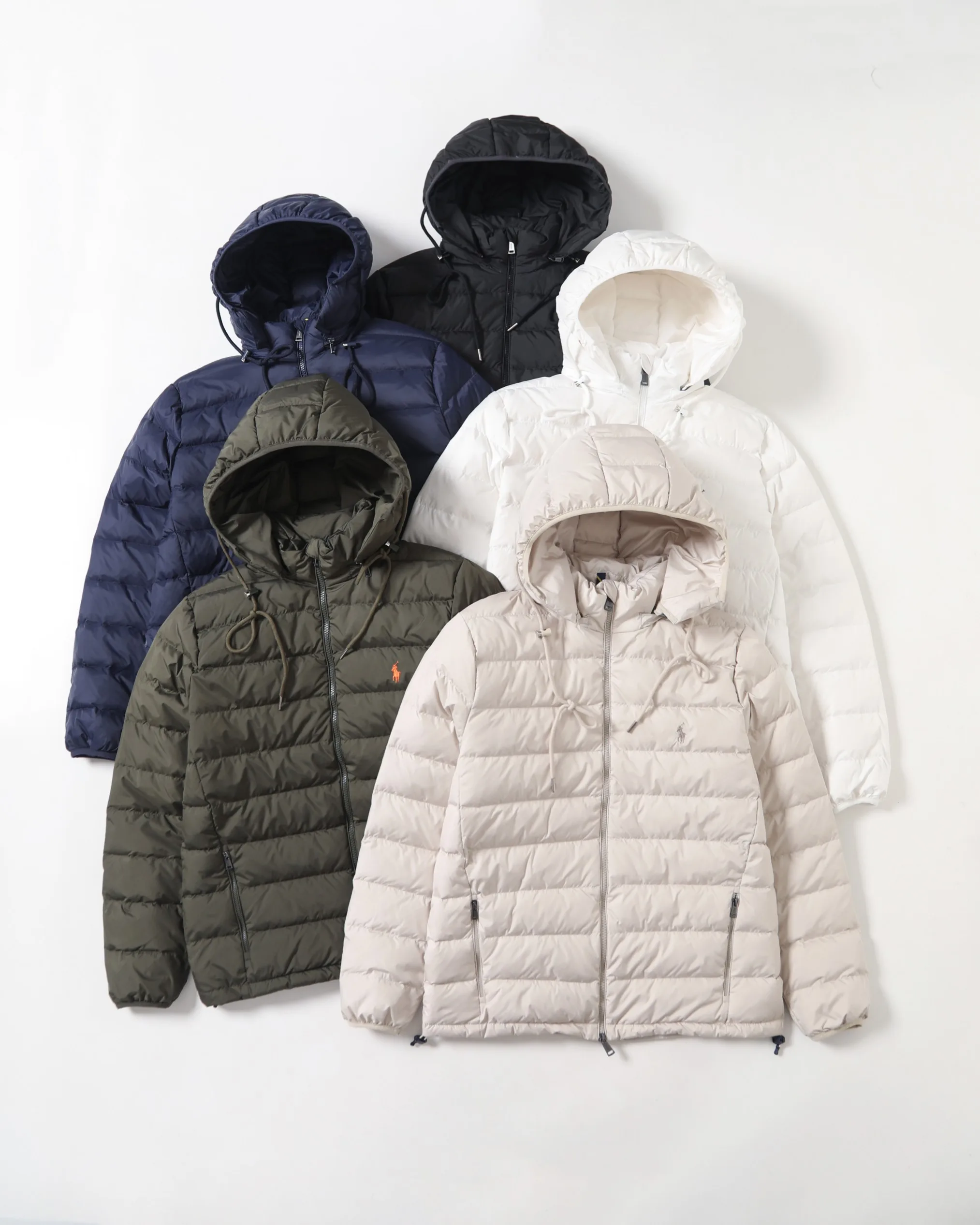 Ralph Lauren Down Jacket Colorful 6942