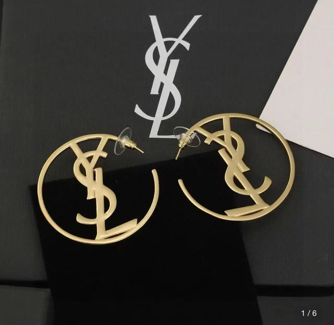 Thermal Saint Laurent Brooch 4554