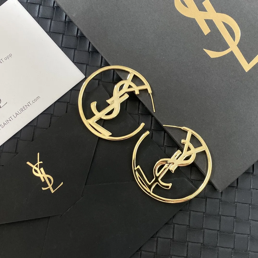 Colorful Saint Laurent Earrings 4586