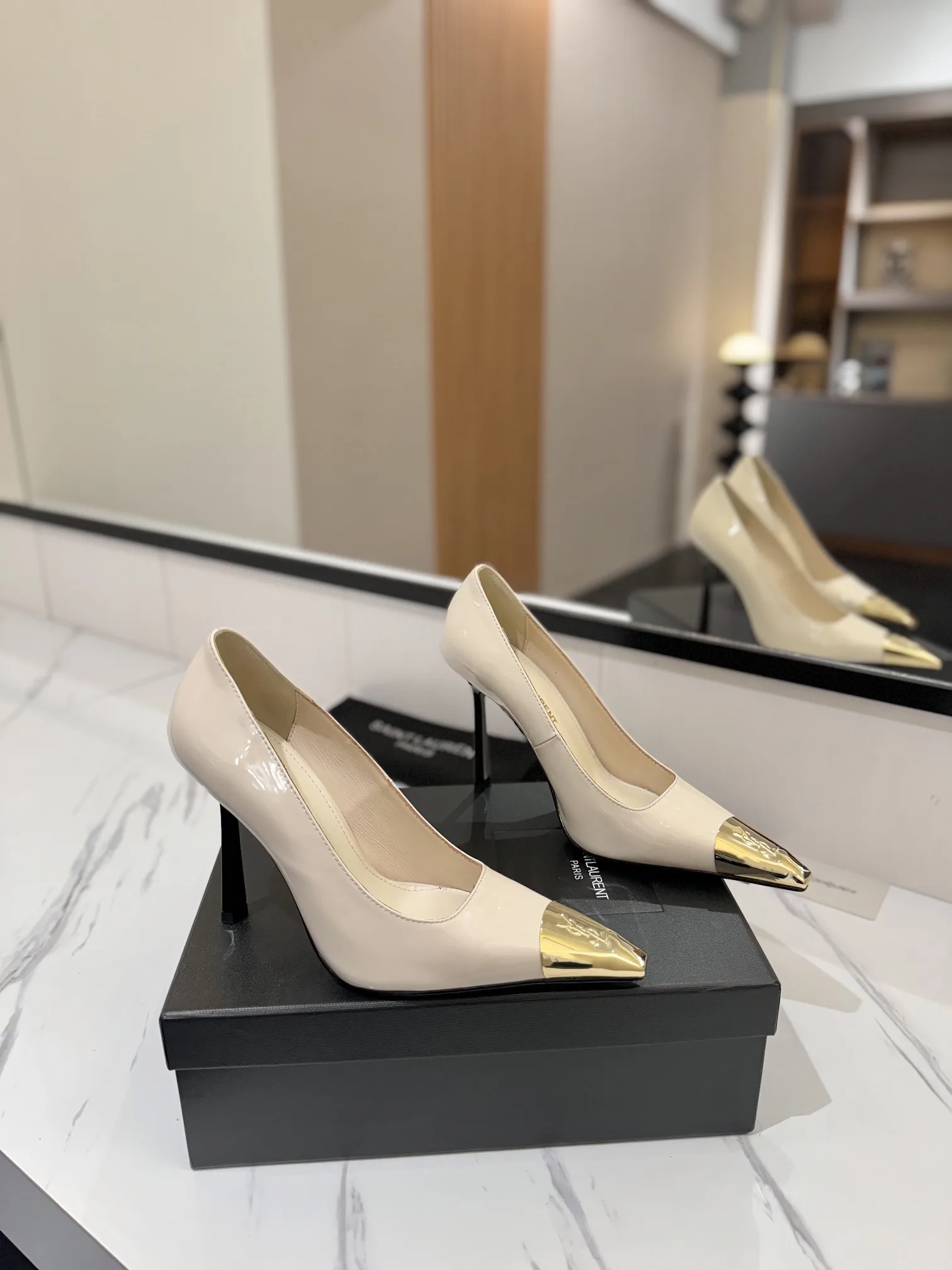 Colorful Saint Laurent High Heel 4609