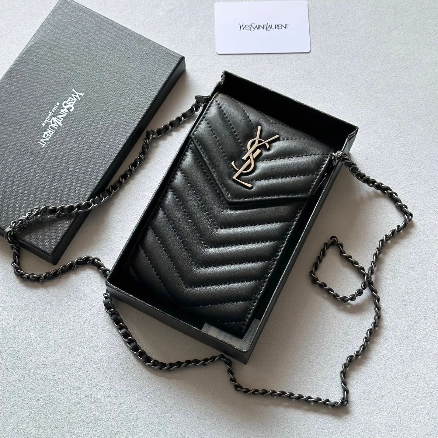 Saint Laurent Phone Bag WeatherProof 4621